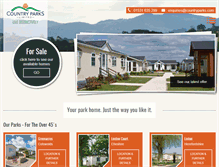 Tablet Screenshot of countryparks.com